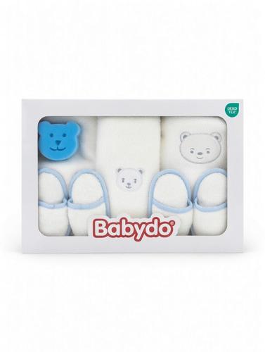 סט רחצה Babydo 5 חלקים – דובי שמנת