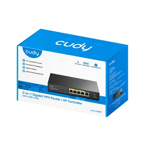 CUDY 2 IN 1 SMB Router AP Controller