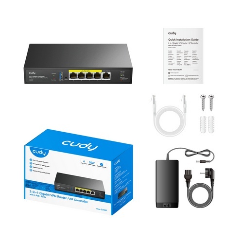 CUDY 2 IN 1 SMB Router AP Controller