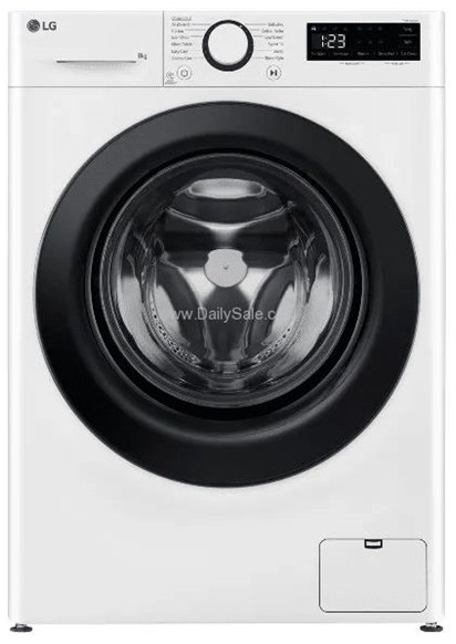 מכונת כביסה LG WFS8014WH 8 ק"ג