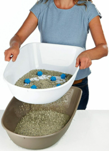 ארגז צרכים פתוח עם מסננים לחתולים פורבה - Stefanplast Furba