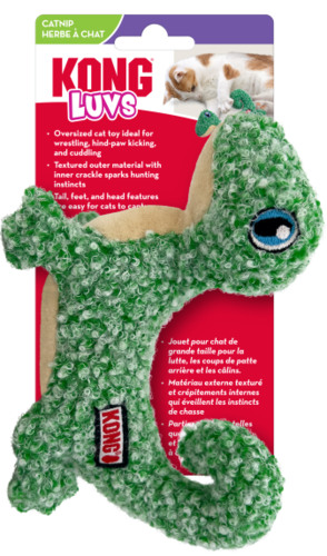 משחק לחתול קונג בובת לטאה - Kong Cat Toy Luvs Lizard