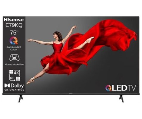 טלוויזיה Hisense 75E79KQ QLED 4K 75 אינץ