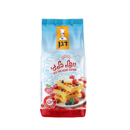 תערובת להכנת וופל בלגי 1 ק