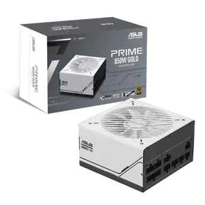 ספק כח מודולרי ASUS Prime 850W Gold - צבע לבן