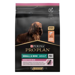 פרופלאן OPTI-DERMA SMALL מזון לכלב בוגר גזע קטן סלמון ואורז, 3 ק"ג