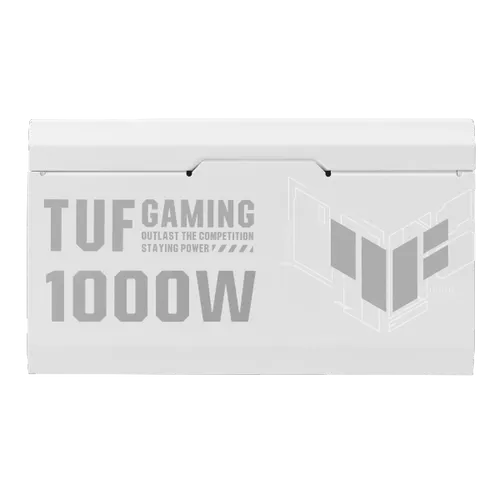 ספק כח מודולרי ASUS TUF Gaming 1000W Gold White - צבע לבן