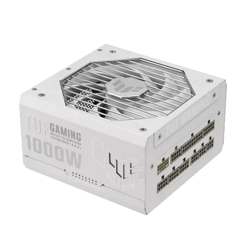 ספק כח מודולרי ASUS TUF Gaming 1000W Gold White - צבע לבן