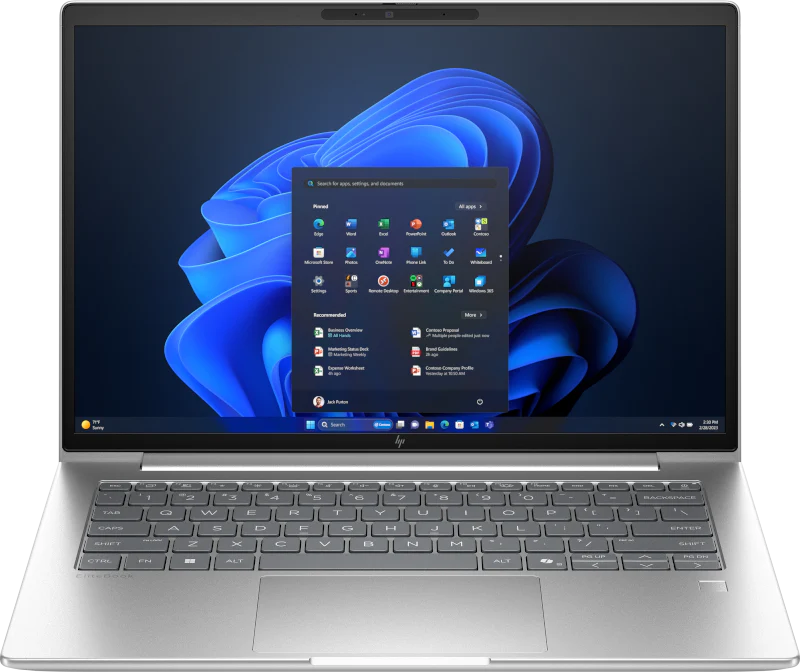 מחשב נייד HP EliteBook 6 G1i 14 U5-225U|14|16GB|512GB|DOS|4Yrs