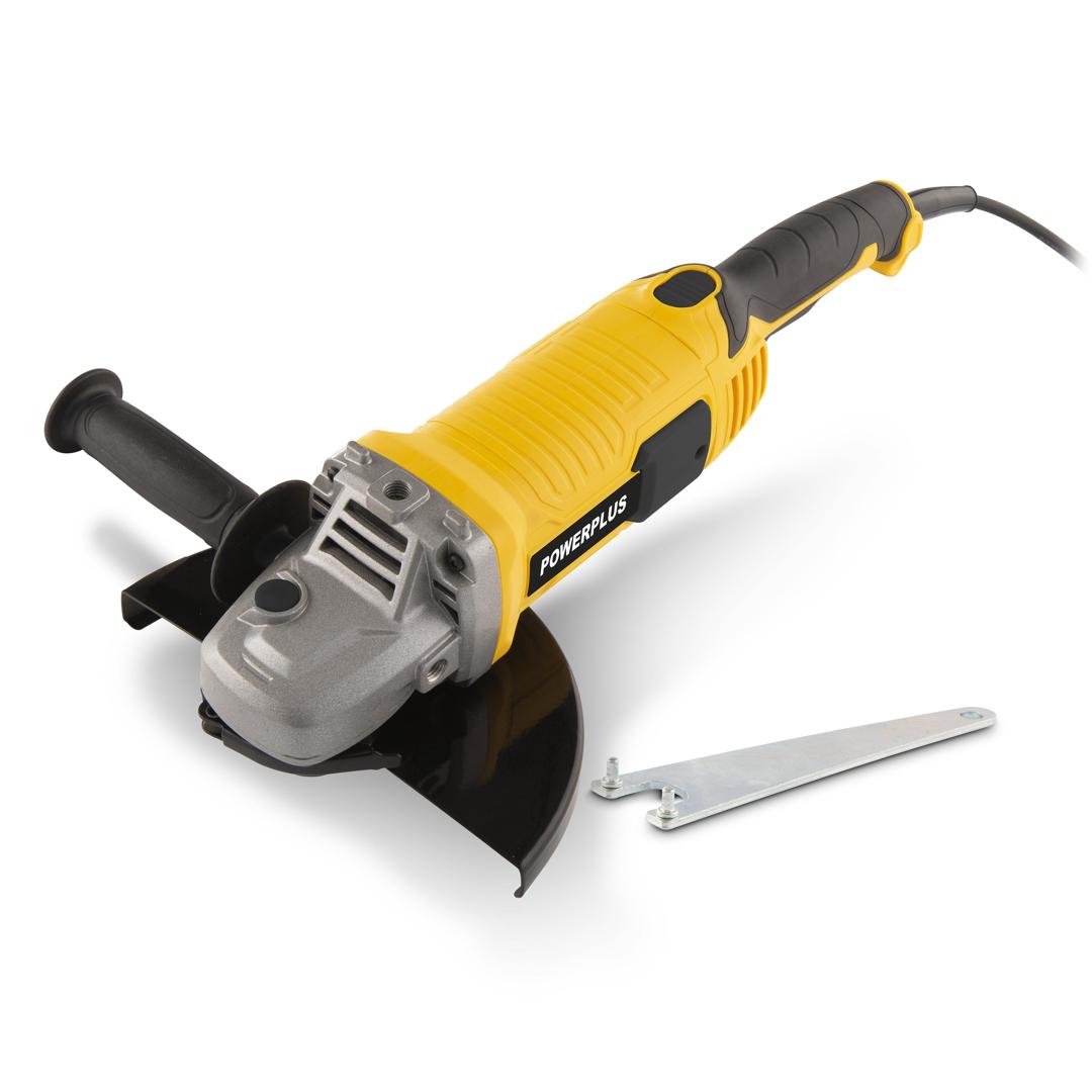 משחזת זווית 230 מ"מ 106 POWX0606  2200W, ANGLE GRINDER 2400W Ø 230MM, ברקוד 5400338129193