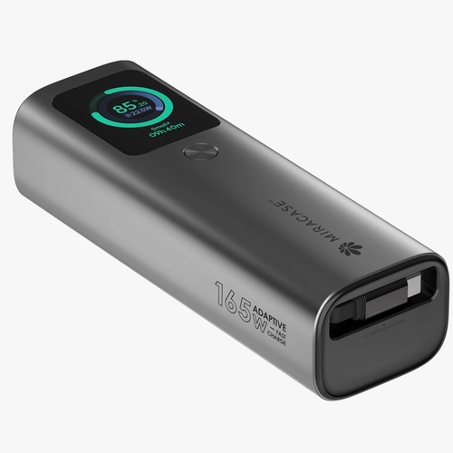 מטען נייד Miracase MPB20RC165W – טעינה חכמה עם מסך מידע וממשק מתקדם