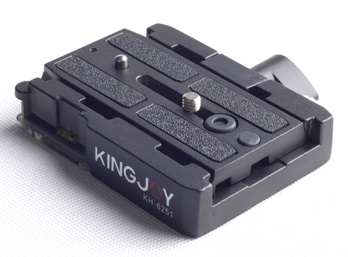 פלטה נשלפת Kingjoy KH-6251 Black Quick Release Adapter