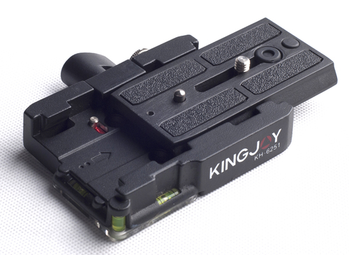 פלטה נשלפת Kingjoy KH-6251 Black Quick Release Adapter