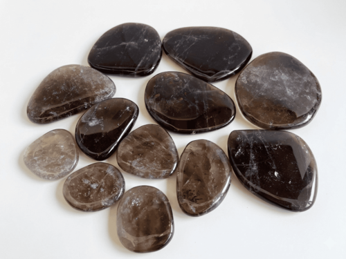 תרפי סטון סמוקי קוורץ SMOKY QUARTZ THERAPY STONE