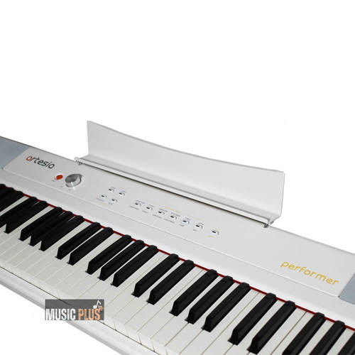פסנתר חשמלי Performer מבית Artesia בצבע לבן