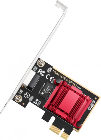 כרטיס רשת פנימי Cudy PE25 2.5Gbps PCI Express