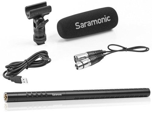 מיקרופון Saramonic SR-TM7 - Super-Cardioid Broadcast XLR Shotgun Condenser