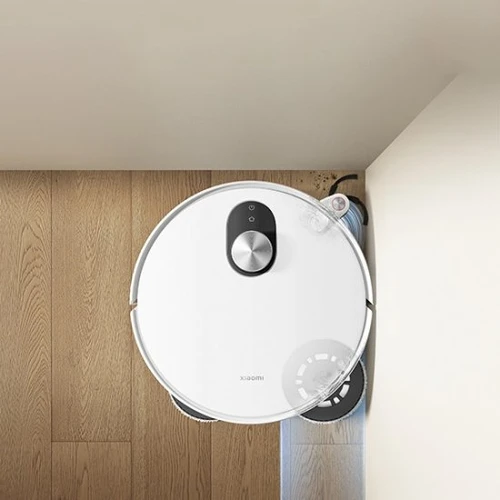 שואב אבק ושוטף רובוטי Xiaomi Robot Vacuum 5 - צבע לבן - שנתיים אחריות יבואן רשמי