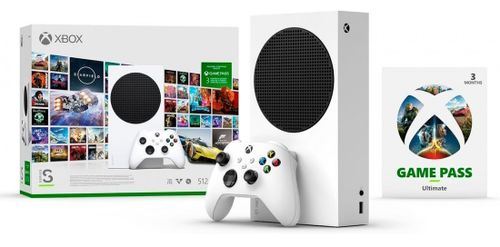 XBOX SERIES S 512GB SSD +‎3 MONTHS GAME PASS ULTIMATE מארז מושלם !