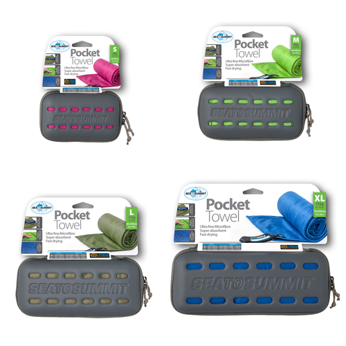 מגבת יבוש מהיר Pocket Towel L מבית חברת Sea to Summit