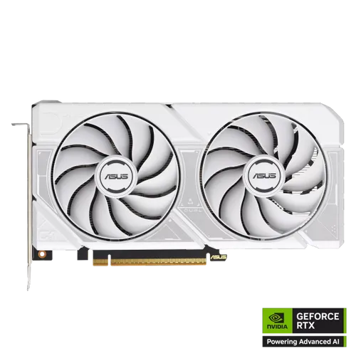 כרטיס מסך ASUS Dual GeForce RTX 5060 White OC Edition 8GB GDDR7
