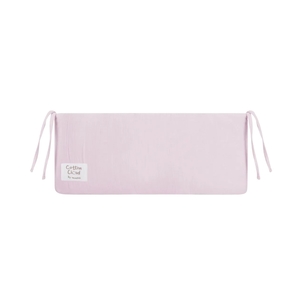 מגן ראש לעריסת תינוק 162*20 סמ - Cotton Cloud בצבע ורוד בהיר