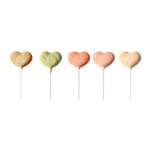 גנולרס Lallipop חטיף סוכריה על מקל בהקפאה יבשה בטעם עוף וסלק לחתולים