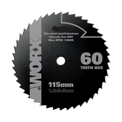 סט 3 להבים למסור עגול בטון +מתכת + עץ WA5100.3 WORX 