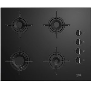 כיריים גז זכוכית - 4 להבות Beko בקו K6510IL