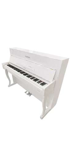 פסנתר חשמלי 88 קלידים בצבע לבן מבריק MORTON ZSF-189 WHITE S-legs