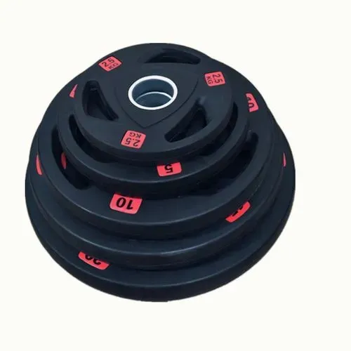 צלחת משקל מצופה גומי 15 ק