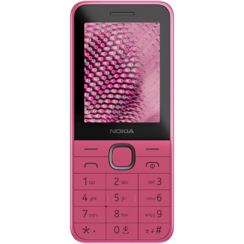 טלפון סלולרי תומך כשר נוקיה צבע ורוד Nokia 225 4G 2024 TA-1610
