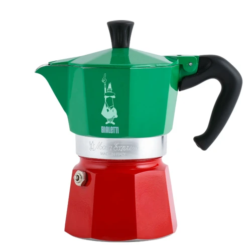 Bialetti Moka Express Italia Collection tricolor 3 cups