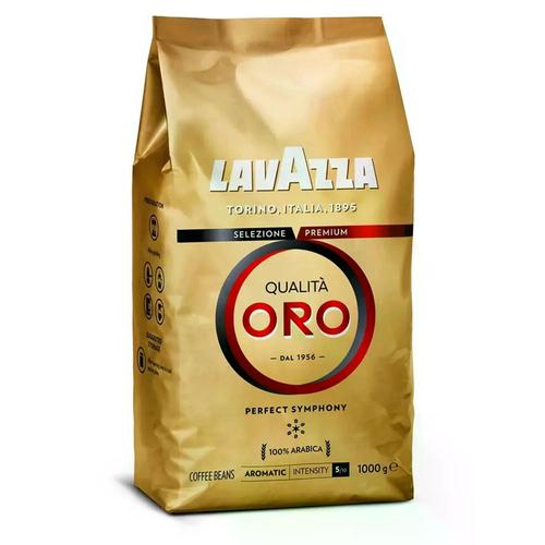 פולי קפה לוואצה אורו Lavazza Qualita Oro Beans 1 kg זהב