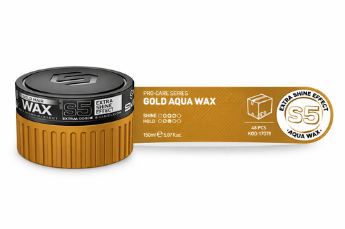 ווקס לשיער SINEP Aqua Hair Wax S5 Gold ברק מוגבר 150 מ