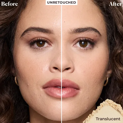 מארז פודרה ופודריה של לאורה מרסייה Laura Mercier Laura Mercier Indulgent Icons Ultra-Blur Translucent Loose Setting Powder + Puff 20g