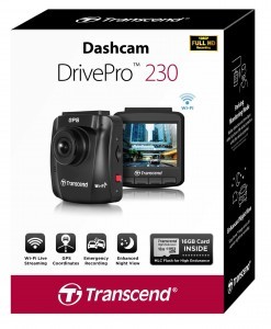 מצלמת רכב Transcend DrivePro 230