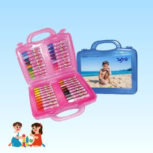 מזוודת 36 צבעי פנדה עם הדפסה אישית