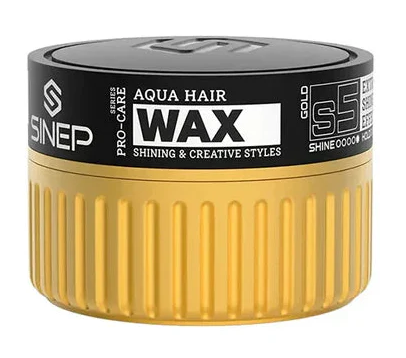 ווקס לשיער SINEP Aqua Hair Wax S5 Gold ברק מוגבר 150 מ