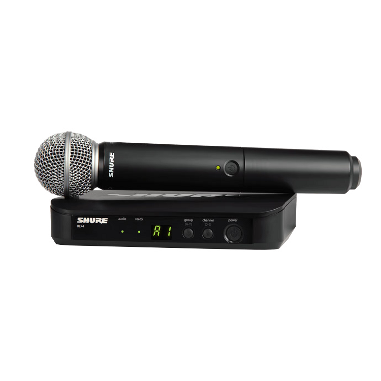 מערכת סאונד אלחוטית דגם Blx24/Sm58 מבית Shure