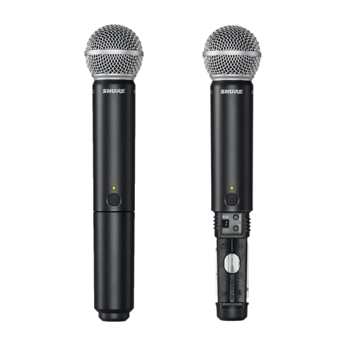 מערכת סאונד אלחוטית דגם Blx24/Sm58 מבית Shure