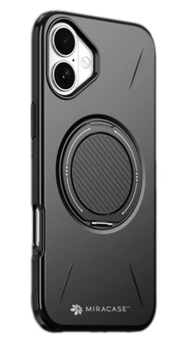 כיסוי פלסטיק שחור עבור Miracase Miramag iPhone 16