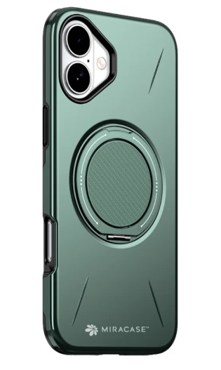 כיסוי פלסטיק ירוק עבור Miracase Miramag iPhone 16