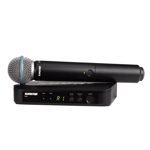 Shure BLX24E/B58-G18 – מערכת אלחוטית עם מיקרופון