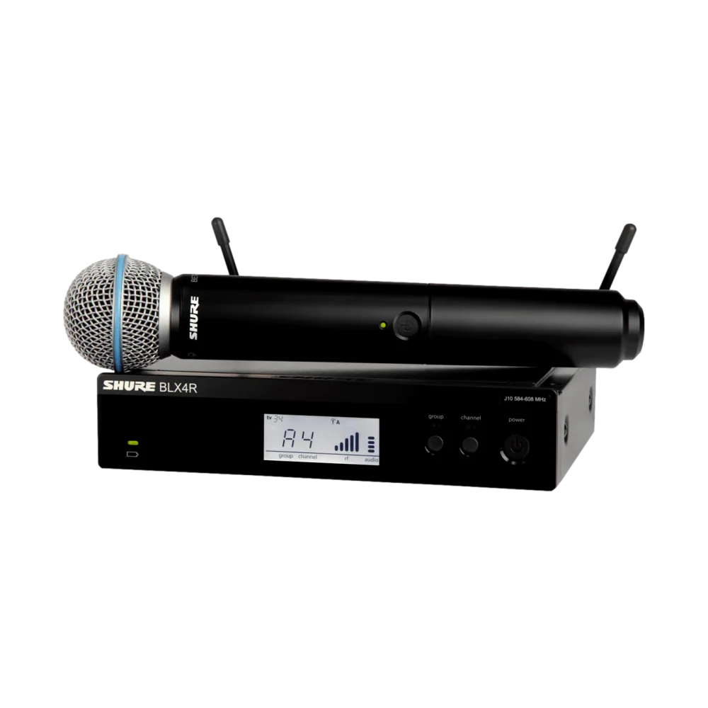 מערכת סאונד אלחוטית דגם Blx24r/B58 מבית Shure