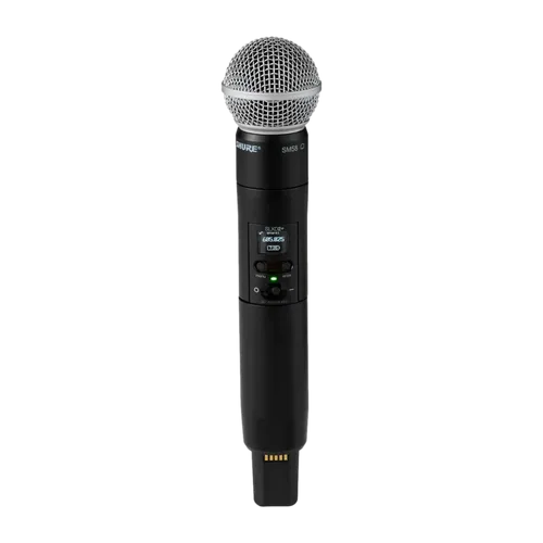 מערכת מיקרופון אלחוטית SLXD24+/B58 מבית Shure