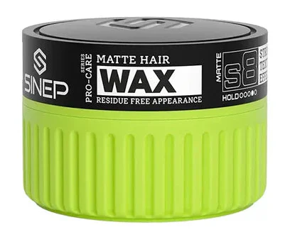 SINEP Aqua Hair Wax S8 Matte – ווקס לשיער אחיזה חזקה בגימור מט 150 מ״ל