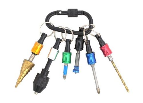 סט מחזיק ביטים צבעוניים על שאקל HARDWARE
