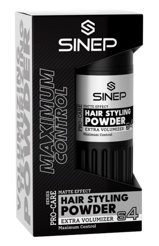 SINEP Powder Wax S4 Silver – אבקת נפח לשיער במראה מט 20 גרם