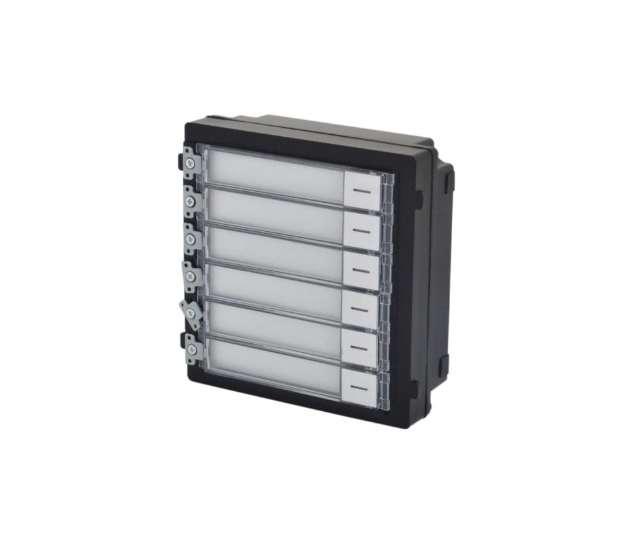 מודול 6 לחצנים דור 2 לאינטרקום Hikvision iP DS-KD-KK 